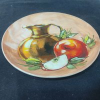 Рисувана чиния - №6, снимка 2 - Чинии - 40441352