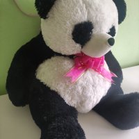 Голяма седнала плюшена панда., снимка 6 - Плюшени играчки - 42460750