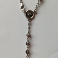 Оксидирано италианско сребърно колие - сребро, снимка 3 - Колиета, медальони, синджири - 30817113