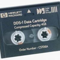 Hewlett Packard C5706A 4 mm,DDS-1 ,касета за данни 4 GB (единична),дължина на лентата 90м,супер здра, снимка 2 - Други - 37793423