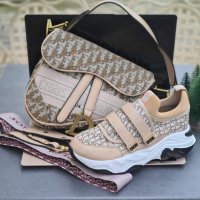Дамски спортни обувки и чанта Christian Dior код 71, снимка 1 - Дамски ежедневни обувки - 35430032