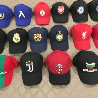 Летни шапки с козирка на различни Футболни отбори 2023, снимка 2 - Шапки - 12939883