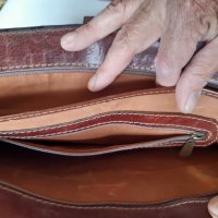 Италианска чанта от естествена кожа, снимка 6 - Чанти - 29735245