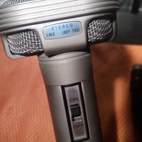 ITT Стерео микрофон комплект със стойкa и кутия. Made in Japan, снимка 4 - Микрофони - 31523455