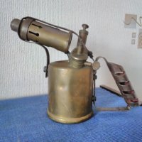 Автентична бензинова лампа,,златарска" произход Англия., снимка 6 - Антикварни и старинни предмети - 37759326