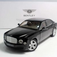 Bentley Mulsanne 2014 - мащаб 1:18 на RaStar модела е нов в кутия, снимка 13 - Колекции - 29888901