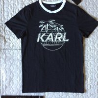 Karl Lagerfeld оригинална нова мъжка тениска S, снимка 1 - Тениски - 33772198