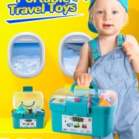 HahaGift Бебешки играчки за момчета 12-18 месеца, снимка 6 - Коли, камиони, мотори, писти - 42275480