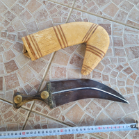 Нож, кумая, кама, кинжал, нож, каракулак, снимка 3 - Антикварни и старинни предмети - 44810034