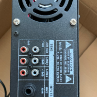 Усилвател 250W Mixer/Amplifier НОВ 2 БР. Public address system amplifier, снимка 7 - Ресийвъри, усилватели, смесителни пултове - 44699226