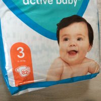 Пелени Pampers Active Baby Mega Box, снимка 2 - Пелени, памперси - 42916046