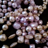 Стари перлени гердани, снимка 1 - Други ценни предмети - 35508355