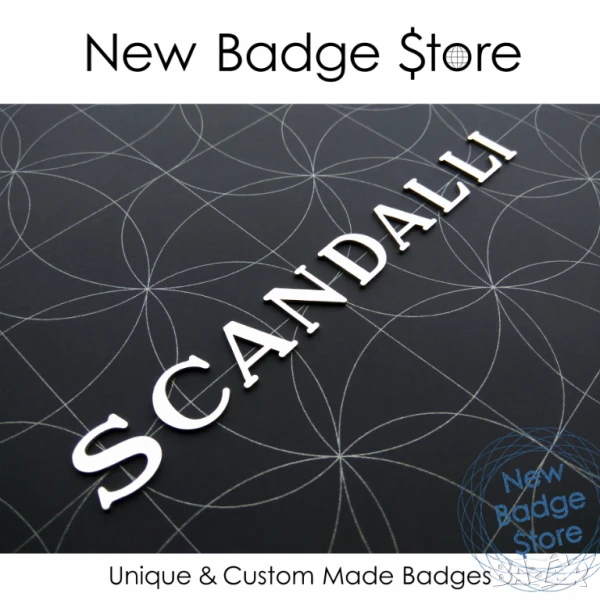 SCANDALLI Скандали к-т букви за акордеон, снимка 1