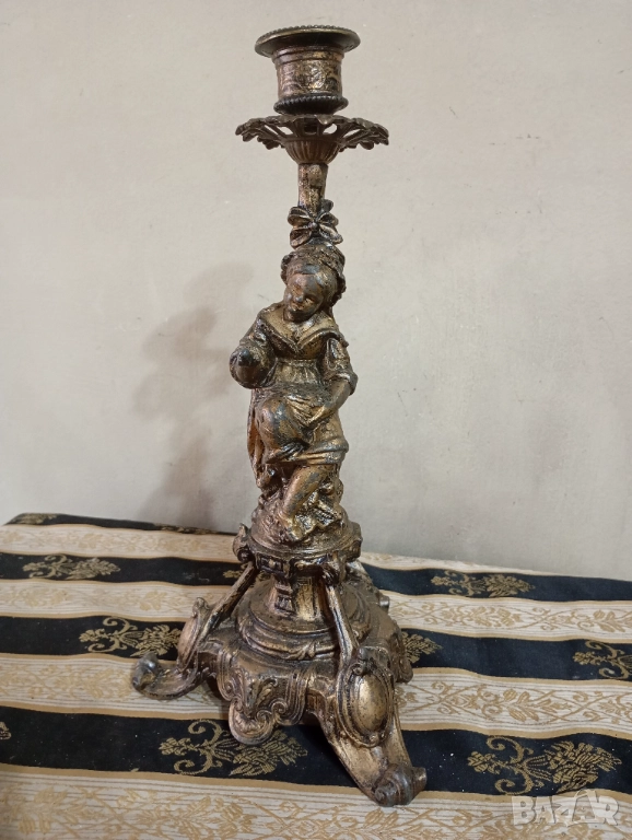 Викториански свещник, снимка 1