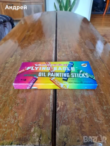 Стари маслени бои Flying Eagle #2, снимка 1