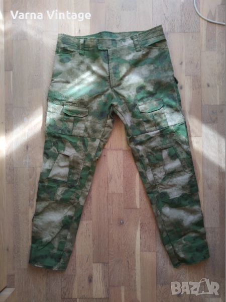 Тактически камуфлажен панталон (зелен мъх). размер L. Китай-Русия., снимка 1