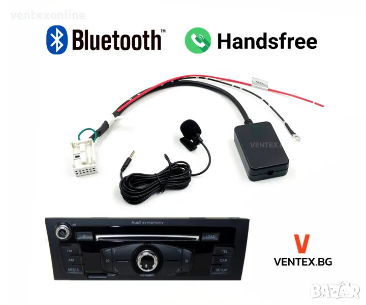 Bluetooth за Audi A4 B8 Concert 4 Symphony 4 блутут за ауди WEFA, снимка 1
