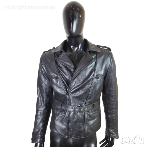 📌 5225 Polo Мъжко кожено яке | Рокерия | Размер 52 | 120 лв., снимка 1