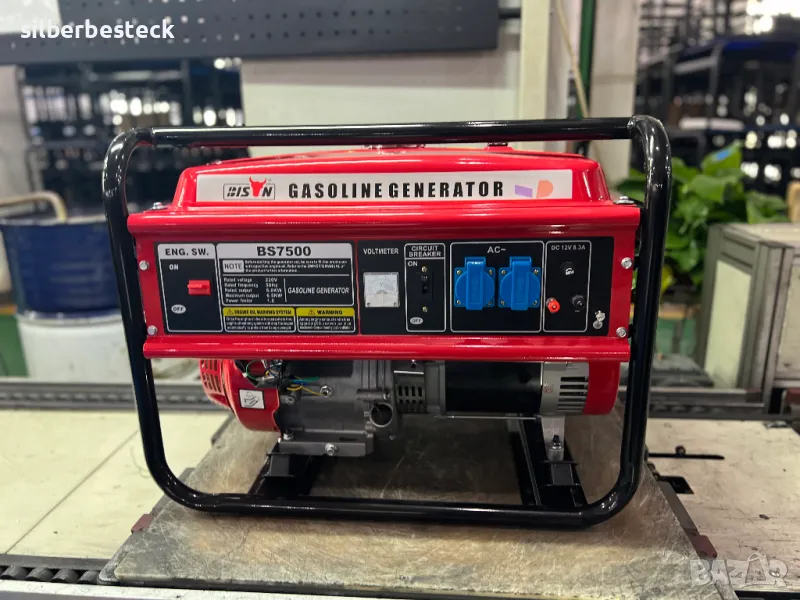 Бензинов генератор за ток 6.5 kW , снимка 1