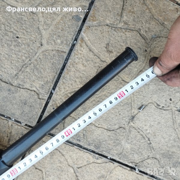 Карбоново кормило с лапа за велосипед колело , снимка 1