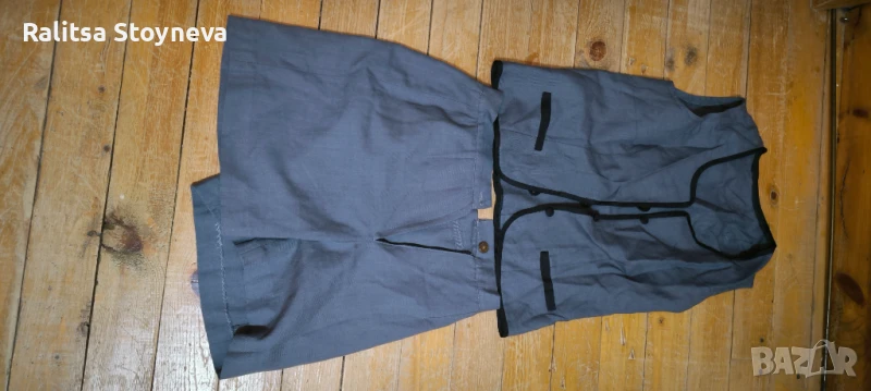 Костюм с къси панталонки и елек, снимка 1