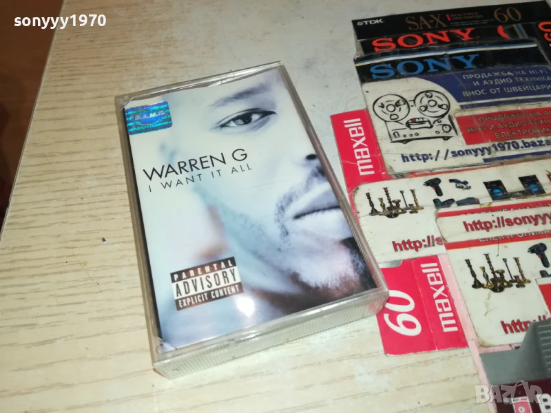 WARREN G-ORIGINAL TAPE 2905250402, снимка 1