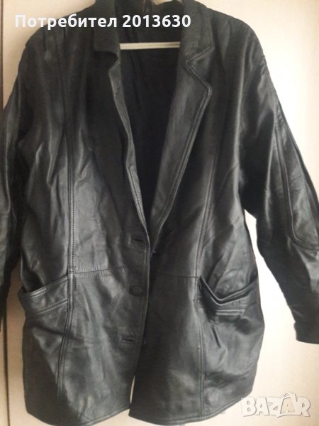 Дамско яке естествена кожа , снимка 1