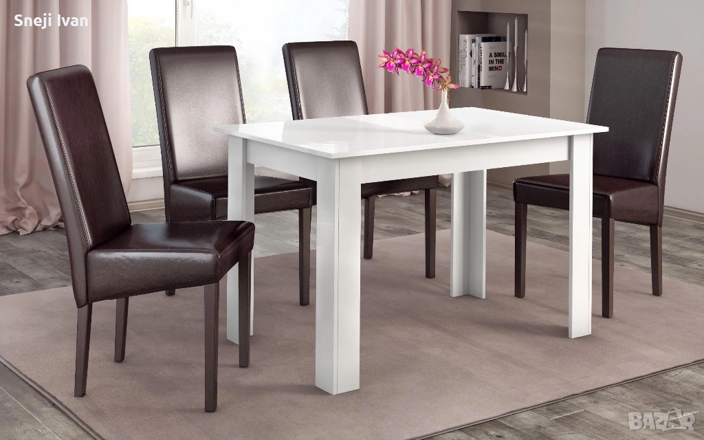 Трапезна маса и столове , снимка 1