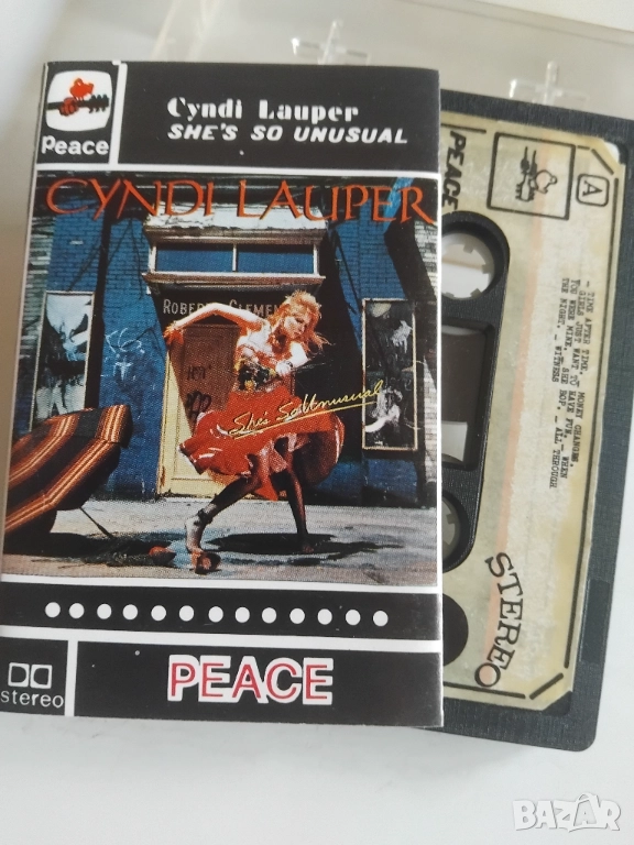 Cyndi Lauper – She's So Unusual - аудио касета музика, снимка 1