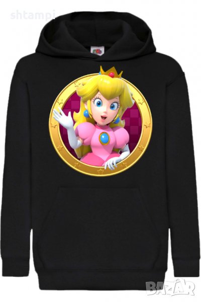 Детски Суитчър/Суитшърт Princess Peach 2,Super Mario,Игра,Подарък,Изненада,Забавление,Рожден Ден, снимка 1