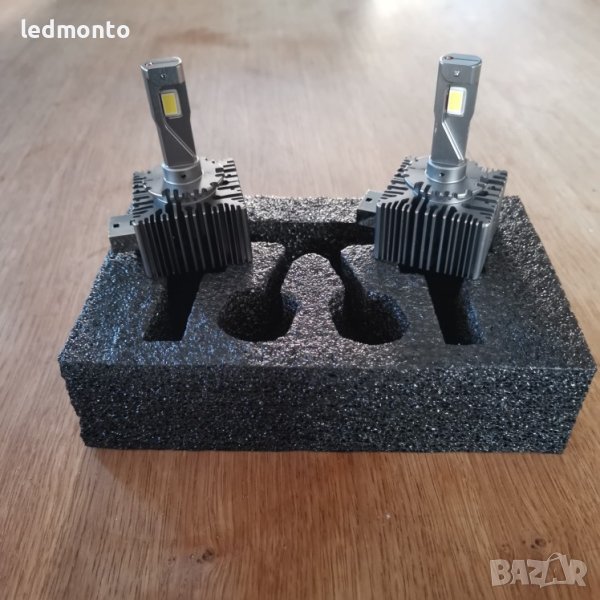 Модернизирайте фаровете си с мощни D2S D1S LED крушки ЛЕД D3S , снимка 1