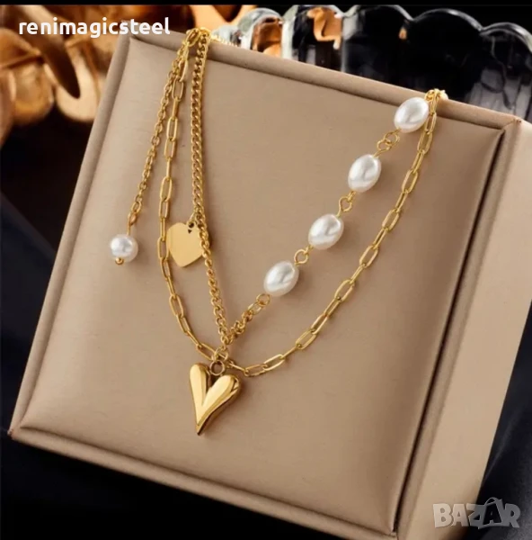 Колие от медицинска стомана , снимка 1