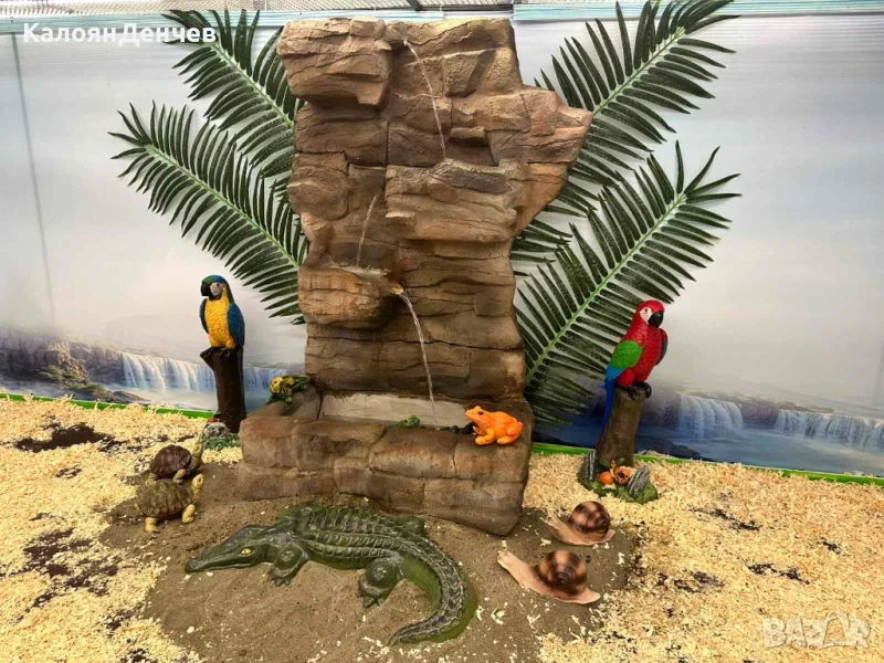 Градински водопад от щампован бетон , снимка 1