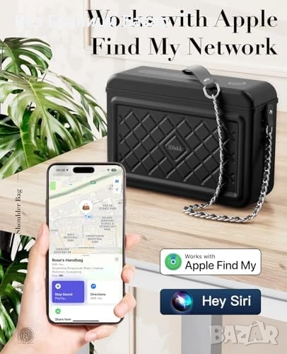 Нов iDiskk MFi сейф с отпечатък+PIN 8000mAh powerbank за iPhone iOS, снимка 1