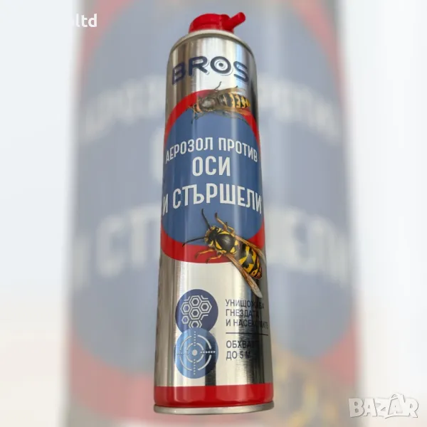 Аерозол BROS 300 мл - против оси и стършели , снимка 1