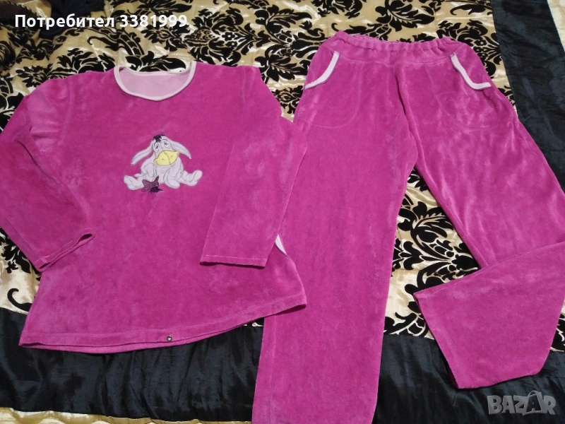 Дамски плюшен екип Лрр , снимка 1