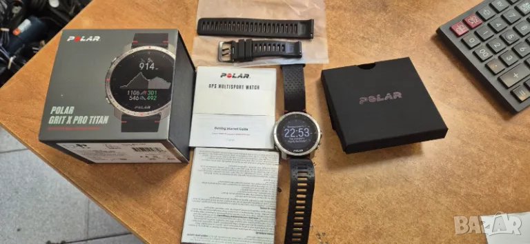 Смарт часовник Polar Grit x Pro Titan, снимка 1