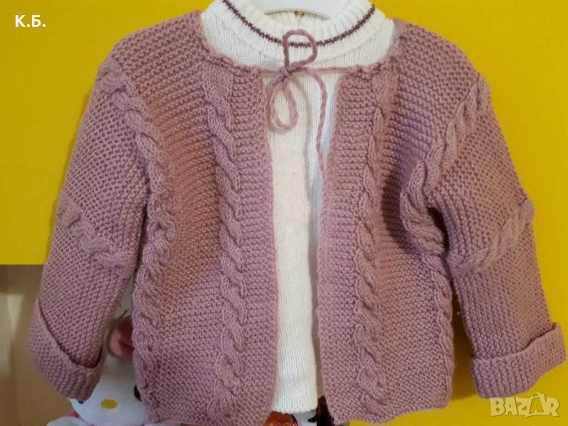 Комплект за момиченце р-р 74, снимка 1