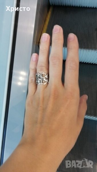 Сребърен пръстен за жени - 925 , снимка 1