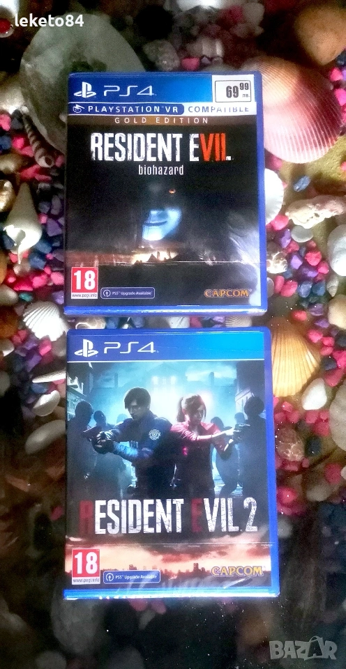 Resident evil 7 biohazard Gold Edition , 2 Remake LOT ЛОТ PlayStation 4 /5 БАРТЕР, снимка 1