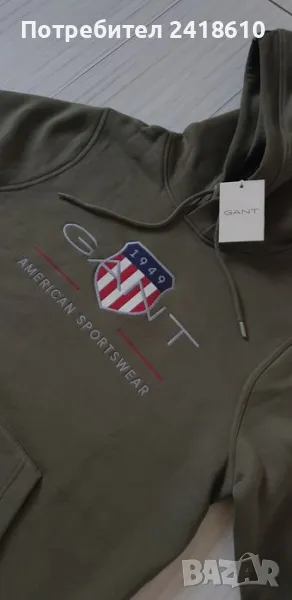 GANT Shield Hoodie Mens Size M НОВО! ОРИГИНАЛ! Мъжки Суичер!, снимка 1