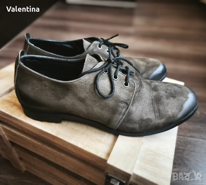 Дамски обувки тип Оксфорд, снимка 1
