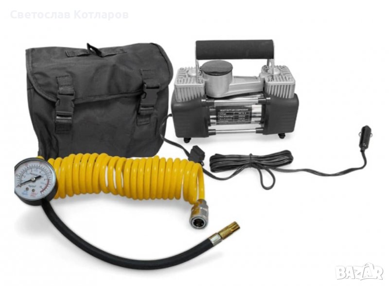 Компресор ддвуцилиндров 2 бутала 12 волта, снимка 1