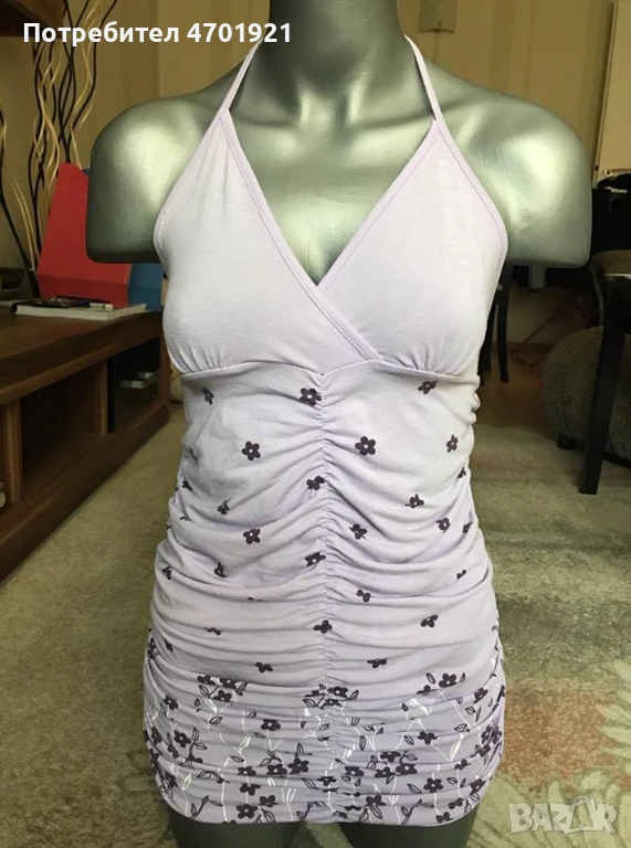 Лилав потник на цветя, снимка 1