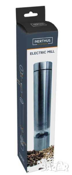 Електрическа мелничка за сол/пипер NERTHUS, снимка 1