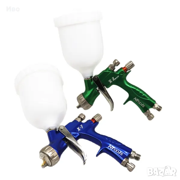 Пистолет за боядисване NTools X7 RP/HVLP 1.3mm, снимка 1