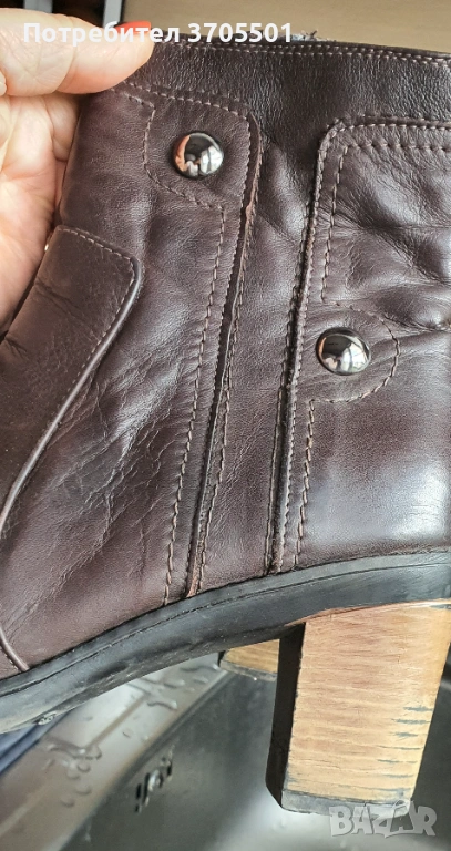 Боти и ботуши 37-ми номер естествена кожа , снимка 1