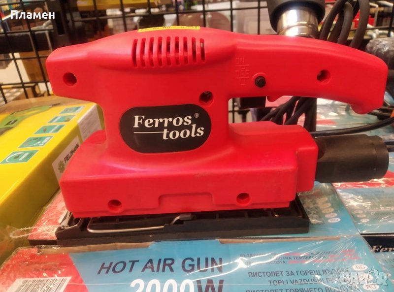 Електрически виброшлайф FERROS TOOLS, 135 W 11000 об./мин, снимка 1