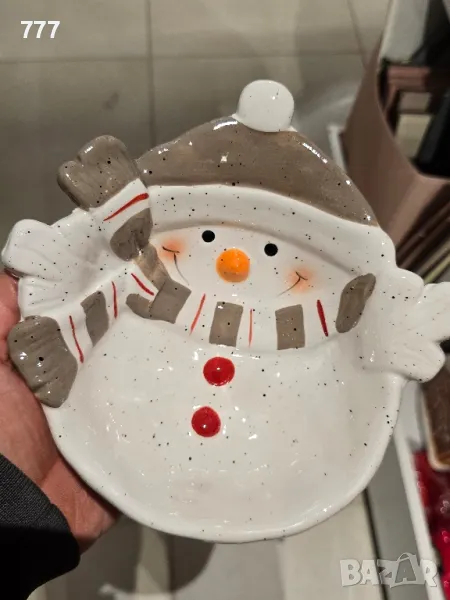 коледни чинии и лъжици , снимка 1