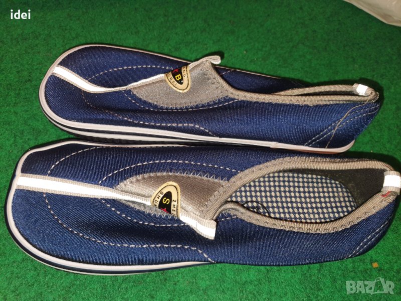 Сини гуменки пътъци кецове маратонки, снимка 1